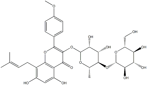 Baohuoside VII  Structure